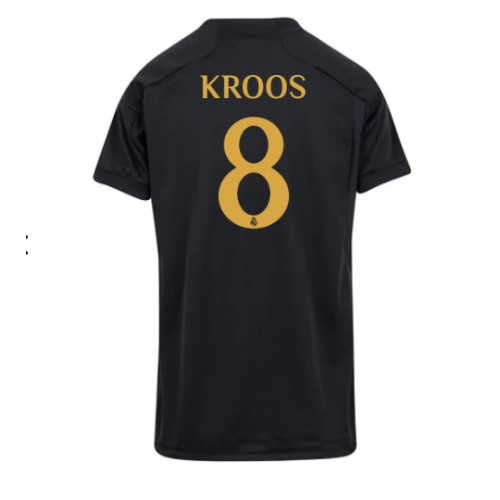 Dámy Fotbalový dres Real Madrid Toni Kroos #8 2023-24 Třetí Krátký Rukáv